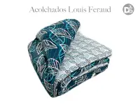 Acolchado Louis Feraud 1 1/2 Plaza Hojas