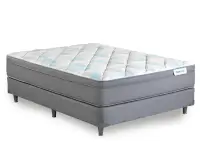 Colchón y Sommier Simmons BeautySleep Foam 1,50 x 1,90 x 54