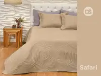 Cubrecama Danubio Bouti Colors 1 1/2 Plaza Safari