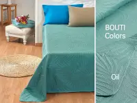 Cubrecama Danubio Bouti Colors 2 1/2 Plaza Oil