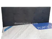 Respaldo Andino Mica - Plomo de 160 x 120 cm
