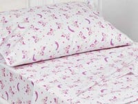 Sábanas Danubio Kids 180 Hilos Unicornios 105 x 200