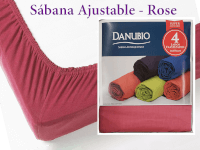 Sábana Ajustable Danubio 2 1/2 plz - Rose