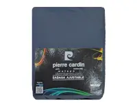 Sábana Ajustable Pierre Cardin Percal 200 hilos Full Blue